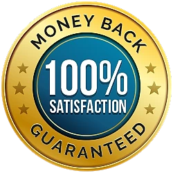 Horse Boost 100% satisfaction money-back guarantee seal